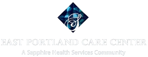 East Portland Care Center White Logo